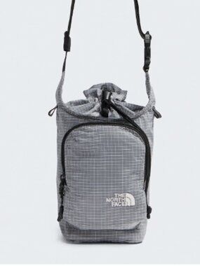 NWT The North Face Never Stop Bucket Bag Grey Reflective Water Bottle NEW
